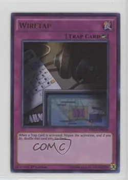 Wiretap 1st Ed. YuGiOh Dragons of Legend Unleashed #DRL3-EN054 0w6 - Image 1