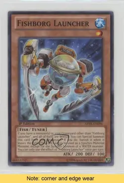 Fishborg Launcher 1st Ed. YuGiOh Abyss Rising #ABYR-EN096 READ 00eu - Image 1