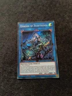 Yugioh! Gorgon of Zilofthonia DUAD-EN050 Secret Rare 1st Ed Near Mint - Image 1