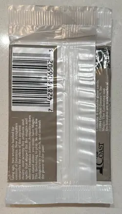 Magic The Gathering MTG EMPTY ANTIQUITIES BOOSTER PACK WRAPPER No Cards - Image 4