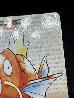 Magikarp No. 129 Gyarados No. 130 Carddass 1996 Red BANDAI Pokemon Card Japanese - Image 5