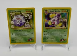 Pokemon Trading Card Game TCG Gym Challenge Koga's Koffing Weezing 79/132 50/132 - Image 1