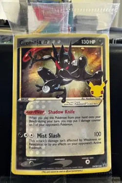 Greninja Gold Star SWSH144 - Celebrations ETB PROMO Pokemon Card  Sealed - Image 13
