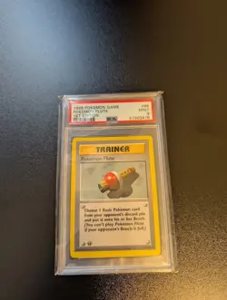1999 PokÃ©mon Game Pokemon Flute 1st Edition #86 PSA 9 - Image 1
