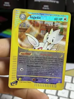 Togetic 39/147 Aquapolis 2002 Reverse Holo Rare Pokemon Card TCG - Image 5