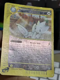 Togetic 39/147 Aquapolis 2002 Reverse Holo Rare Pokemon Card TCG - Image 7