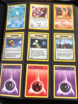 Rare Vintage Pokemon Neo Era TCG Card Lot 9 Cards - Image 1