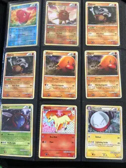 Rare Vintage Pokemon Triumphant TCG Card Lot 9 Cards - Image 1