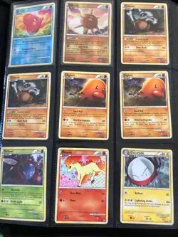 Rare Vintage Pokemon Triumphant TCG Card Lot 9 Cards - Image 2