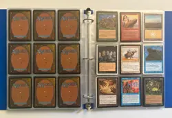 VINTAGE MTG CCG Binder of Magic the Gathering Cards Old 90’s Era TCG Collection - Image 15