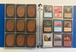 VINTAGE MTG CCG Binder of Magic the Gathering Cards Old 90’s Era TCG Collection - Image 17