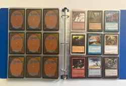 VINTAGE MTG CCG Binder of Magic the Gathering Cards Old 90’s Era TCG Collection - Image 18