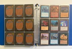 VINTAGE MTG CCG Binder of Magic the Gathering Cards Old 90’s Era TCG Collection - Image 20