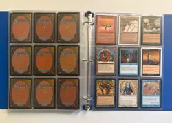 VINTAGE MTG CCG Binder of Magic the Gathering Cards Old 90’s Era TCG Collection - Image 22