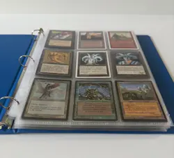 VINTAGE MTG CCG Binder of Magic the Gathering Cards Old 90’s Era TCG Collection - Image 24