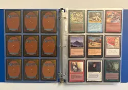 VINTAGE MTG CCG Binder of Magic the Gathering Cards Old 90’s Era TCG Collection - Image 27