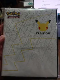 Pokemon Celebrations First Partner Jumbo Card Binder W/Pikachu Oversized Sealed - Image 3