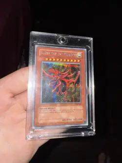 Yu-Gi-Oh Dark Magician LN-53 Ultimate Rare Relief Card Japanese with slifer - Image 4