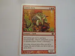 MTG GOBLIN KING # 190/350 CARD - Image 1
