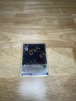 Kingdom Hearts TCG Trading Card Cerberus 132/162SR Disney Dark/Villains Level 6! - Image 2