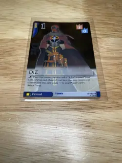 Kingdom Hearts TCG “Diz“ 13/162SR Super Rare Disney Trading Card Break Of Dawn! - Image 3
