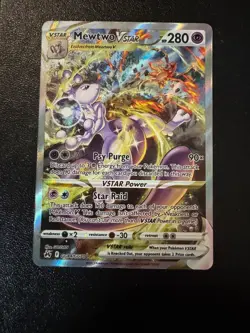 Mewtwo VSTAR GG44/GG70 Crown Zenith: Galarian Gallery Pokemon Card - Beautiful! - Image 11