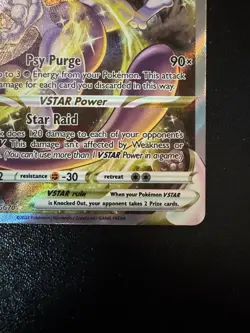 Mewtwo VSTAR GG44/GG70 Crown Zenith: Galarian Gallery Pokemon Card - Beautiful! - Image 4