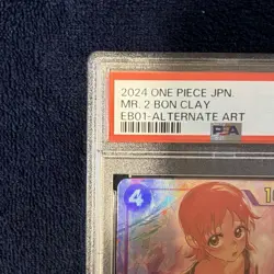 ONE PIECE CARD Mr.2 BON CLAY EB01-061 ALT ART Japanese PSA 10 GEM MINT - Image 2