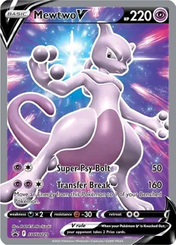 Mewtwo V SWSH229 SWSH: Sword & Shield Promo Cards Holo - Image 1