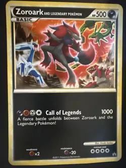 Zoroark and Legendary Pokemon (World of Illusions Promo) Jumbo Cards Holo - Image 1