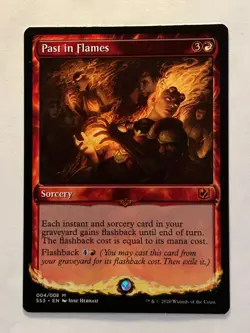 MTG Past in Flames SS3 4 Nonfoil M Lightly Played - Image 3