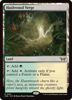 MTG Foil - Hushwood Verge - 261 / NM / English - Image 2