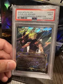 Cloud, Ex-SOLDIER (Borderless) (Surge Foil) Commander: Final Fantasy Foil - Image 8