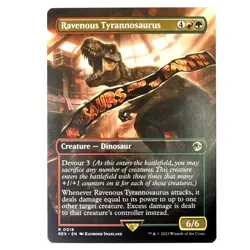 Ravenous Tyrannosaurus (Borderless) Universes Beyond: Jurassic World Collection - Image 1