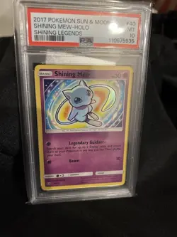 PokÃ©mon TCG Shining Mew Shining Legends Holo Card 40/73 PSA 10 - Image 1
