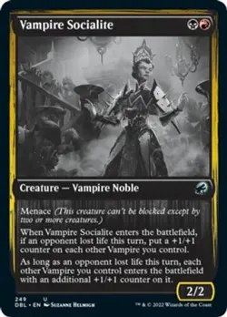 Vampire Socialite - Foil - Innistrad: Double Feature #249 MTG Magic The Gatherin - Image 1