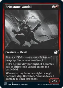 Brimstone Vandal - Foil - Innistrad: Double Feature #130 MTG Magic The Gathering - Image 1