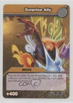 2008 Dinosaur King Trading Card Game Series 1: Surprise Ally #DKCG-101 0kb5 - Image 1