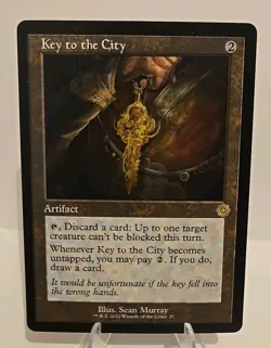 Key to the City MTG The Brothers' War: Retro Frame Artifacts Regular - Image 1