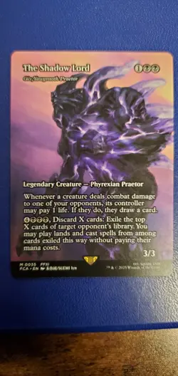 MTG - The Shadow Lord - Gix, Yawgmoth Praetor Showcase Mythic #35 NM ENG Regular - Image 1