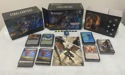 MUST READ Magic The Gathering MTG Final Fantasy Gift Bundle Lot OPENED/UNSEALED! - Image 1