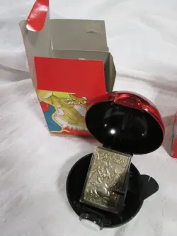 Pokemon Cards 23K Gold Plated 4 Mixed Lot red & blue used + sealed PokÃ©mon Coins - Image 16