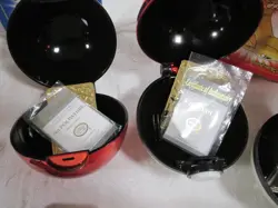 Pokemon Cards 23K Gold Plated 4 Mixed Lot red & blue used + sealed PokÃ©mon Coins - Image 7