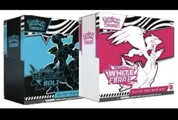 Pokemon Black Bolt & White Flare Elite Trainer Box ETB Set of 2 Both - Image 2