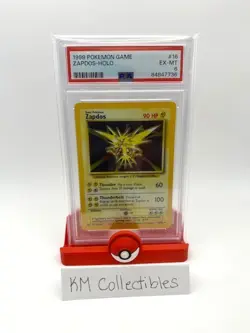 *PSA 6* Zapdos Holo #16/102 1999 Pokemon Base Set (English) - Image 3