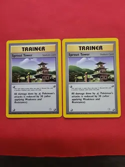 Pokemon: Sprout Tower #97/111 Neo Genesis WOTC 2000 Vintage - NM / LP - T134 - Image 1