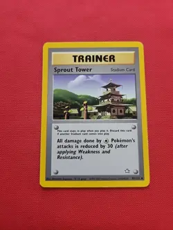 Pokemon: Sprout Tower #97/111 Neo Genesis WOTC 2000 Vintage - NM / LP - T134 - Image 14