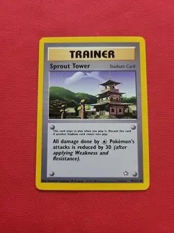 Pokemon: Sprout Tower #97/111 Neo Genesis WOTC 2000 Vintage - NM / LP - T134 - Image 3