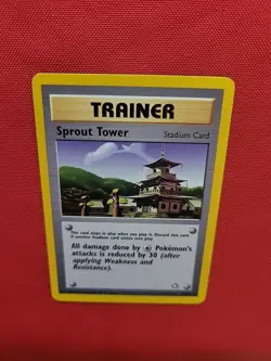 Pokemon: Sprout Tower #97/111 Neo Genesis WOTC 2000 Vintage - NM / LP - T134 - Image 9