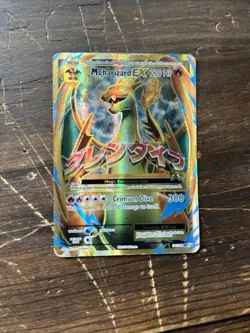 Pokemon TCG Mega M Charizard EX Evolutions Holo Full Art Ultra Rare Card 101/108 - Image 1